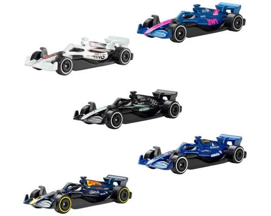 Hot Wheels Formel 1 5er-Pack