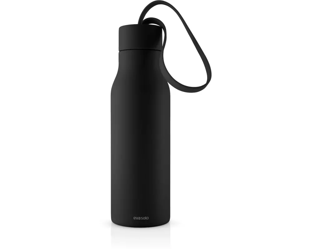 Eva Solo Thermosflasche Re-Hydrate 500 ml, Schwarz
