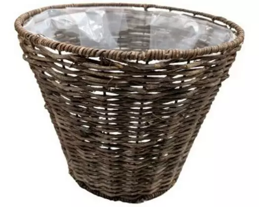 CHALET Chalet Rattan Topf Kobo Wild XL Braun