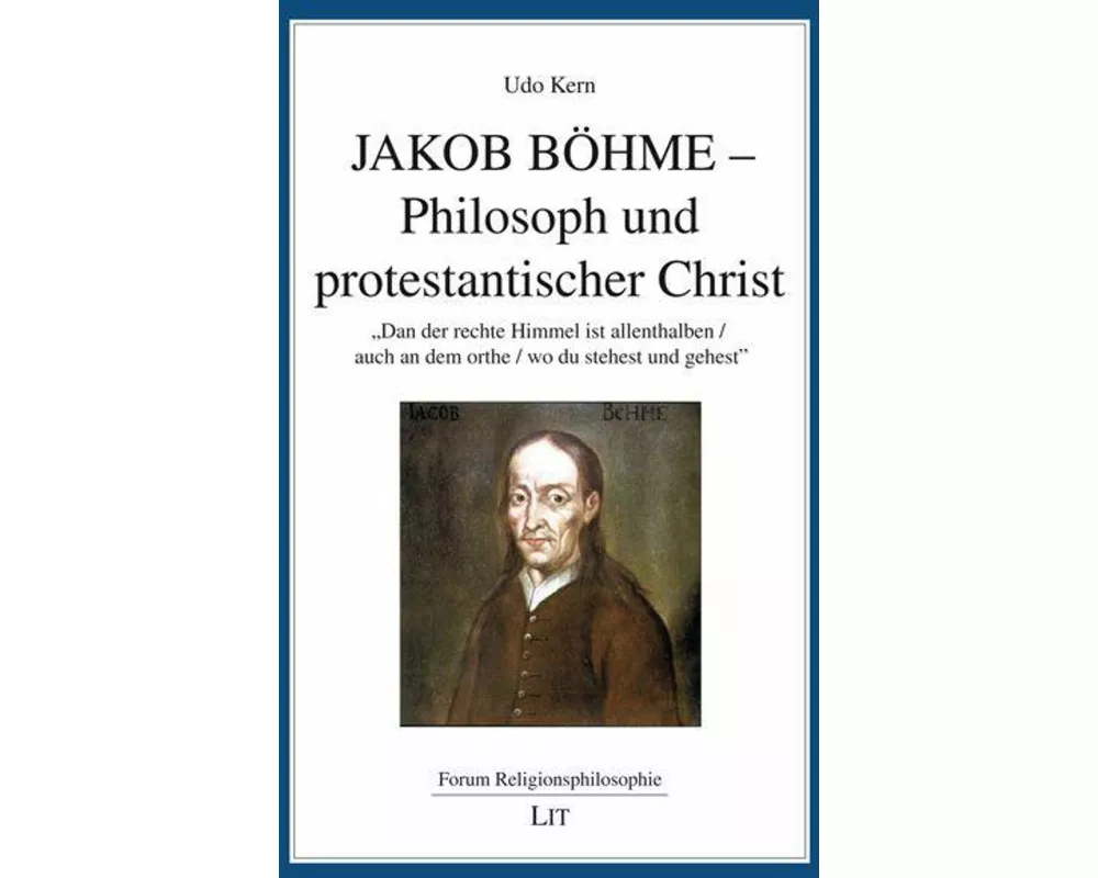 Jakob Böhme -Philosoph und protestantischer Christ