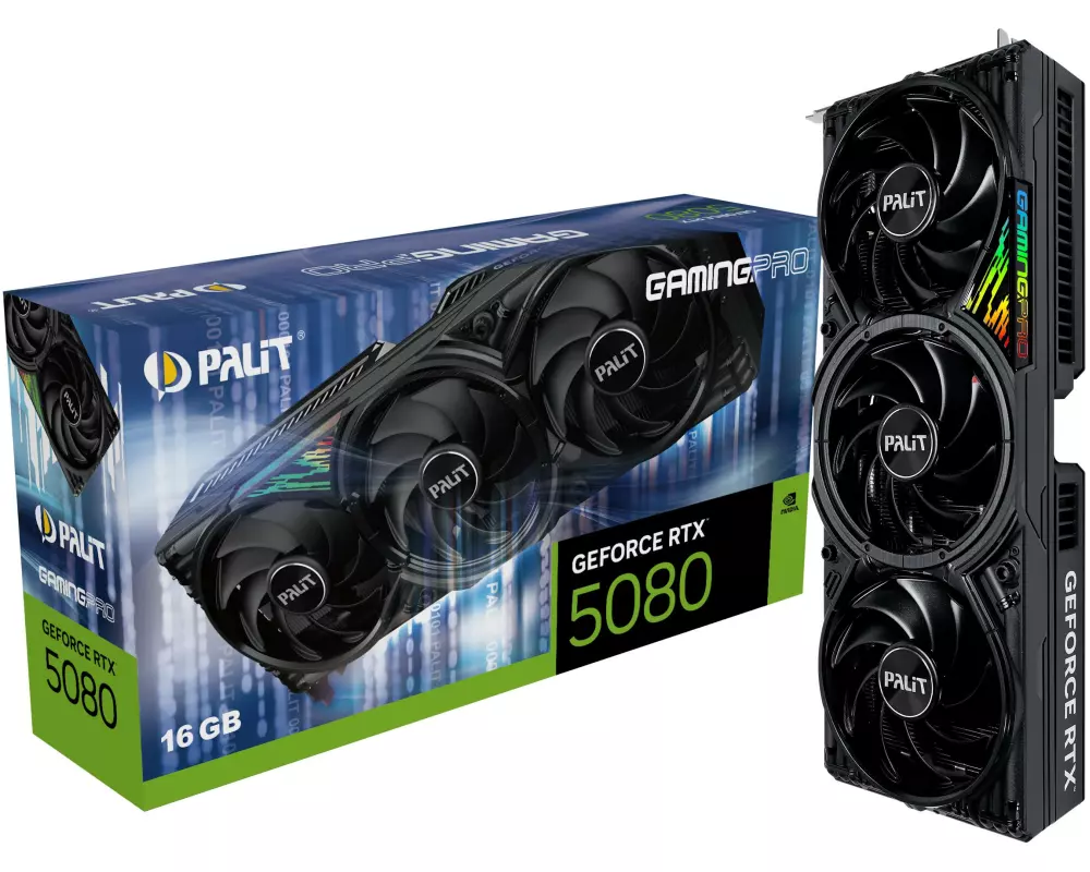 Palit Grafikkarte RTX 5080 GamingPro 16 GB