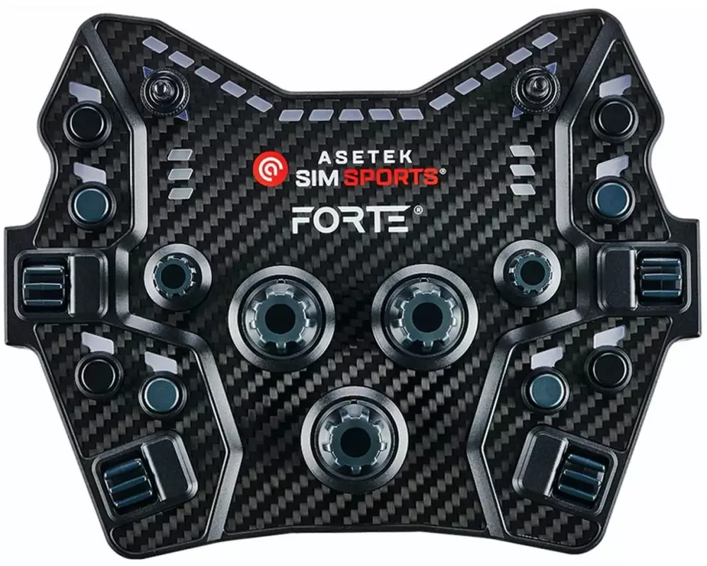 Asetek Racing Forte GT Carbon Schwarz