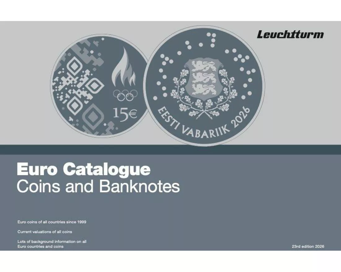 EUROKAT 2026 - Euro-Münzen- und Banknotenkatalog 2026 EN