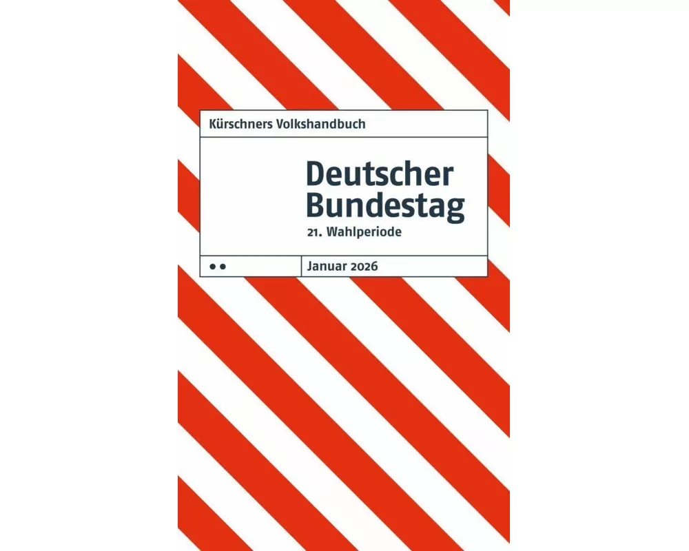 Kürschners Volkshandbuch Deutscher Bundestag