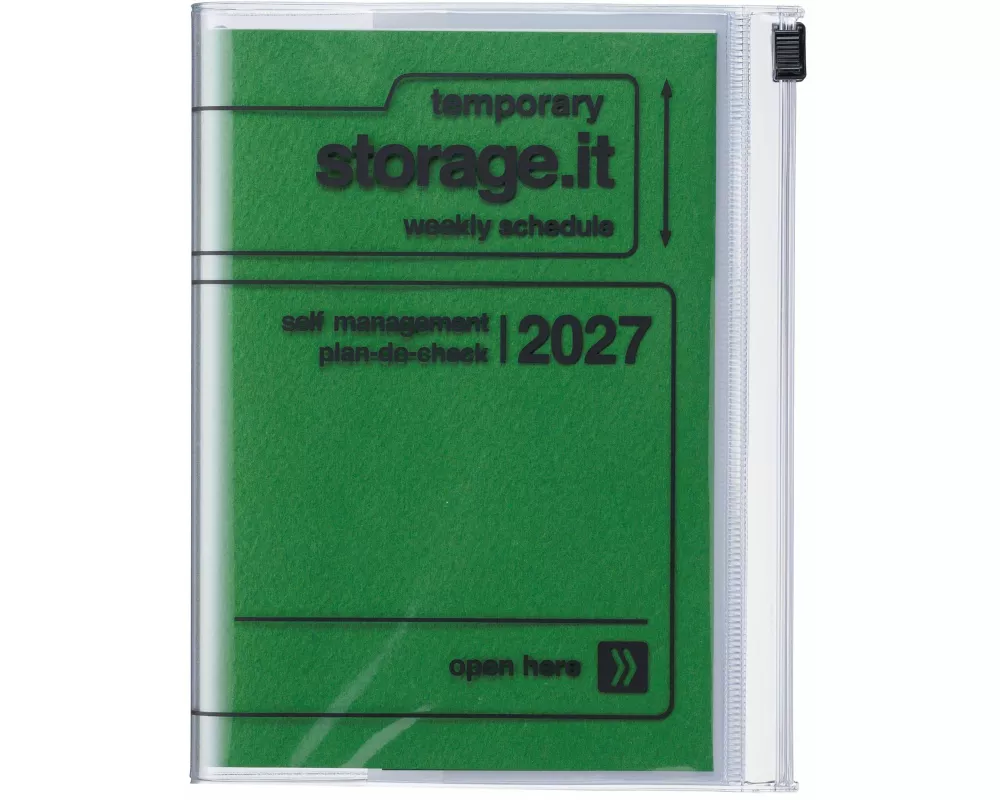 MARK'S 2026/27 Diary A6 Storage.it // Green