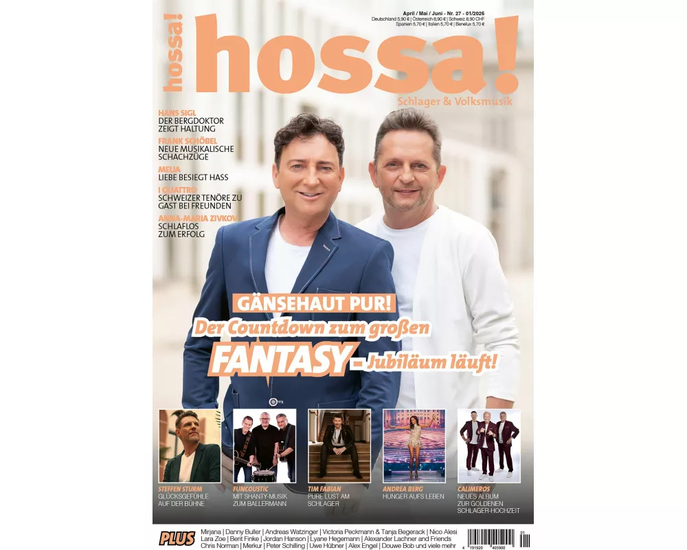 hossa! - Das Magazin für Volksmusik und Schlager! Ausgabe #27