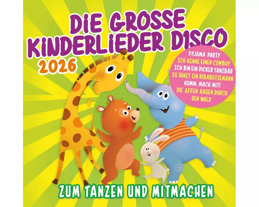Die Grosse Kinderlieder Disco 2026