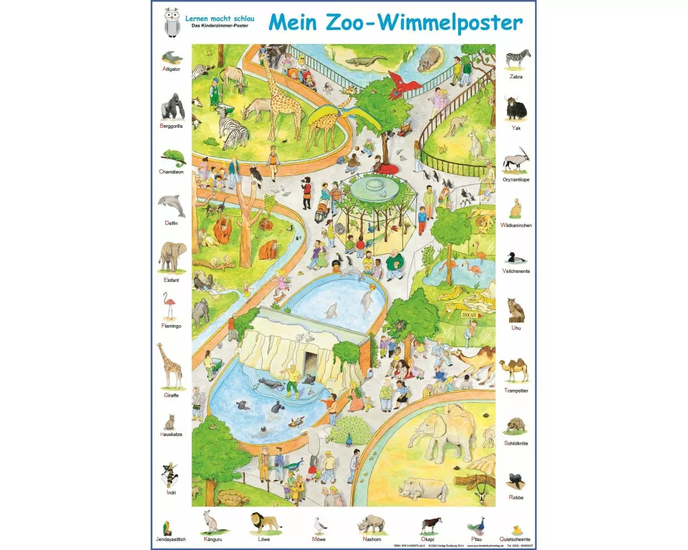 Mein Zoo-Wimmelposter
