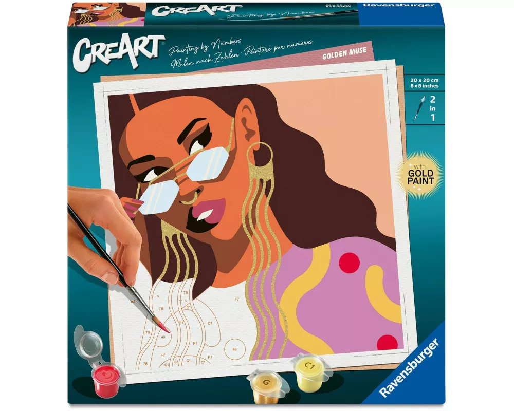 CreArt Adults Trend - Goldene Muse