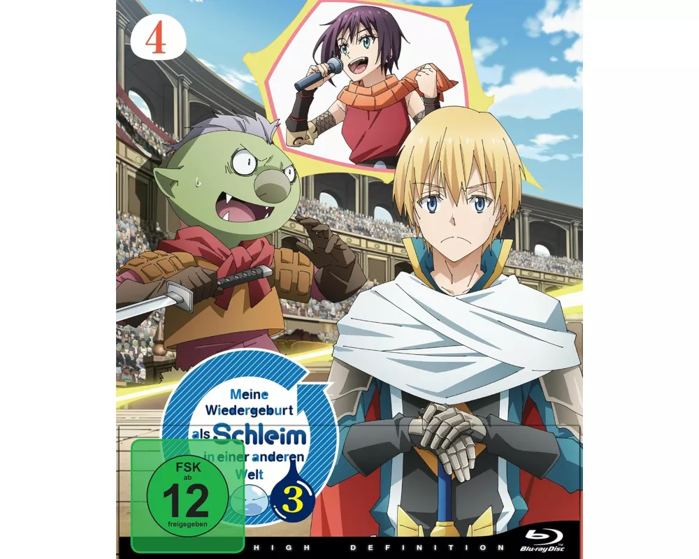 Meine Wiedergeburt als Schleim in einer anderen Welt - Staffel 3 - Vol.4 - [Blu-ray]