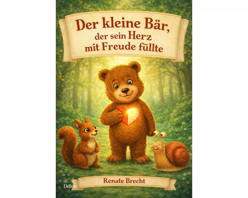 Der kleine Bär, der sein Herz mit Freude füllte