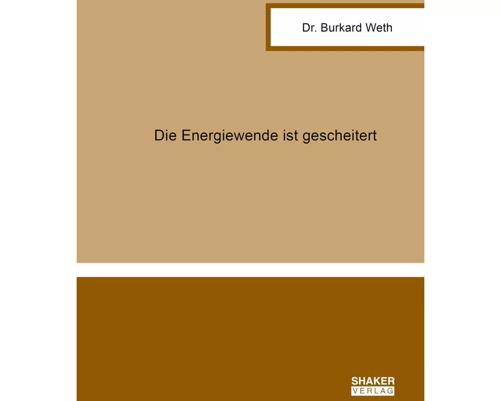 Die Energiewende ist gescheitert