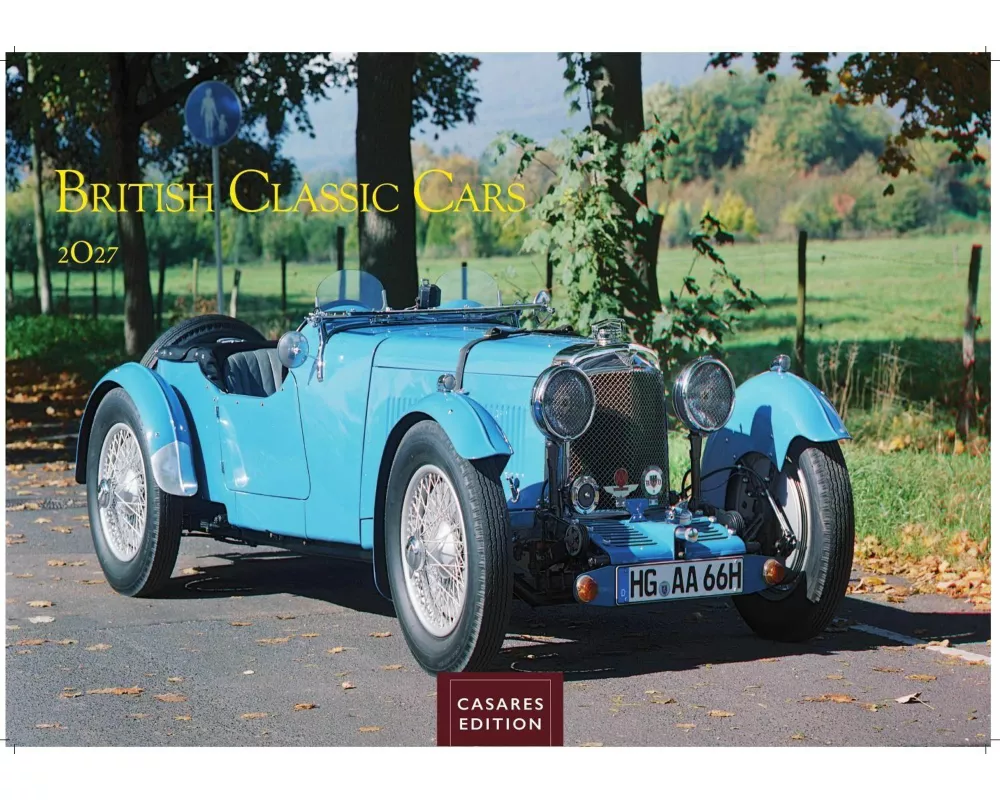 British Classic Cars Kalender 2027 - Wandkalender | Fotokalender Englische Oldtimer 24x35cm - Eleganz der Britischen Oldtimer