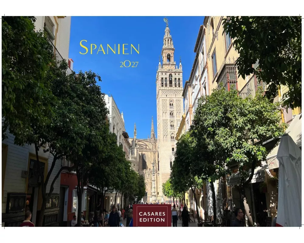 Spanien Kalender 2027 - Wandkalender | Fotokalender Spanien 24x35 cm- Premium . mit 12 faszinierenden Fotos