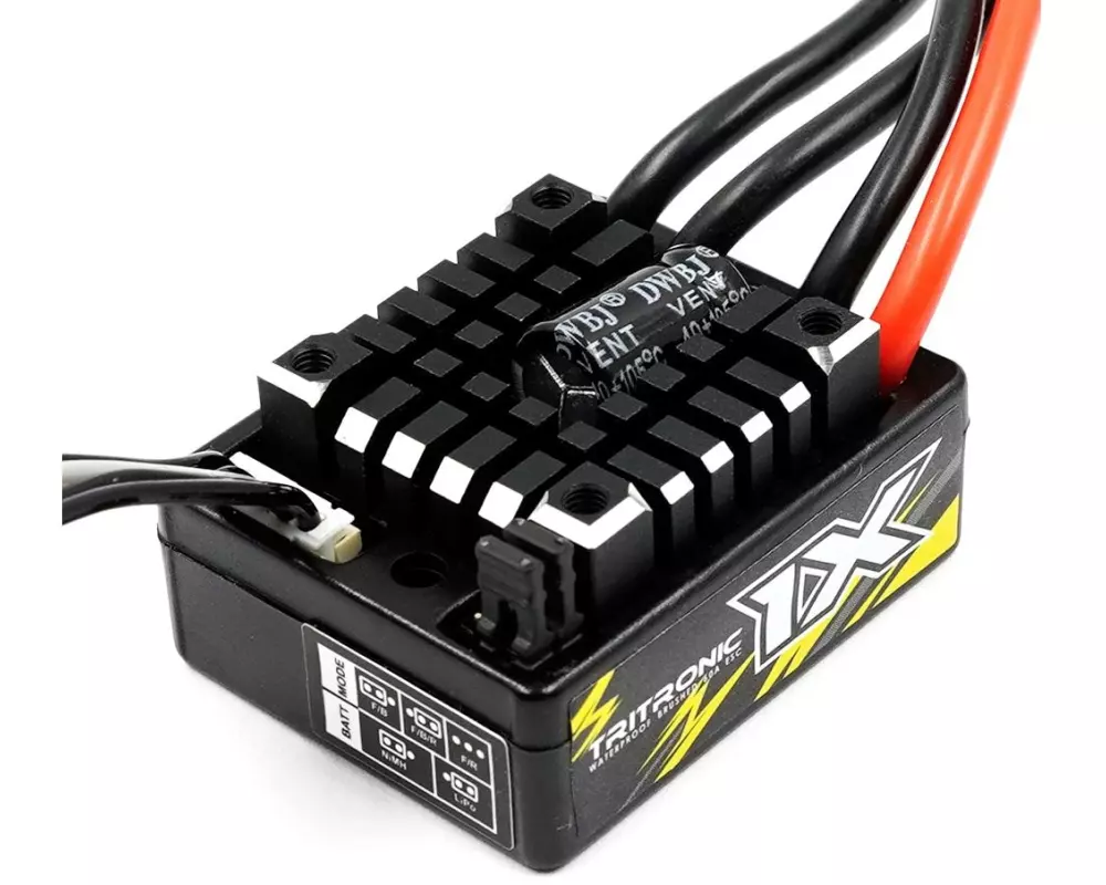Yeah Racing Brushed Regler Tritronic 1X 60A, 2-3S, Wasserdicht