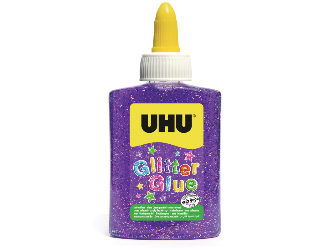 UHU Glitter Glue 49995 violett