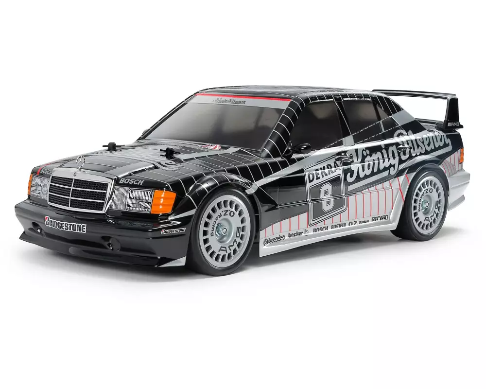 Tamiya Rennwagen Mercedes 190 E 2.5-16 EVO II 1991 Bausatz, 1:10