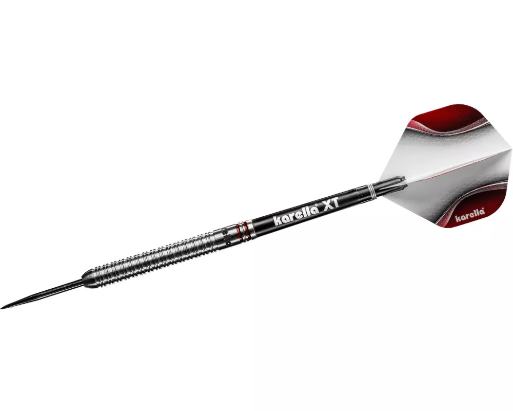 Karella Dartpfeile Steeldart Shotgun 24g, 3 Stück – Silber