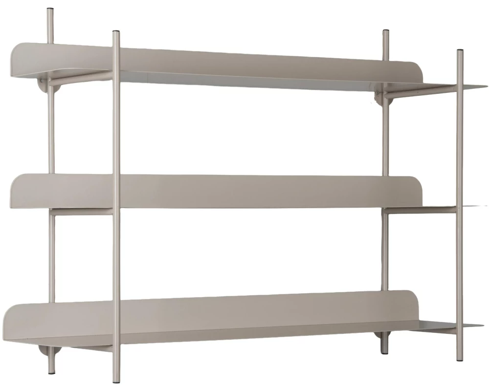 present time Wandregal Riqueza Tres, Warm Grey