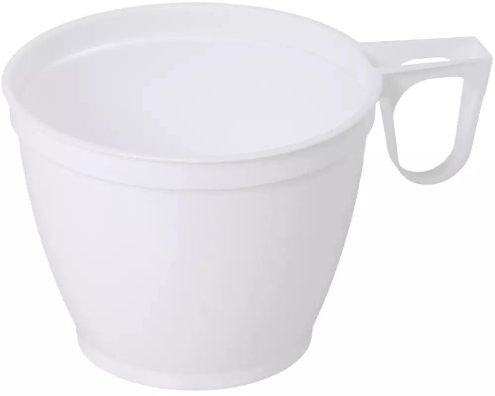 ELCO Einweg-Kaffeebecher 180 ml, 50 Stück, Weiss