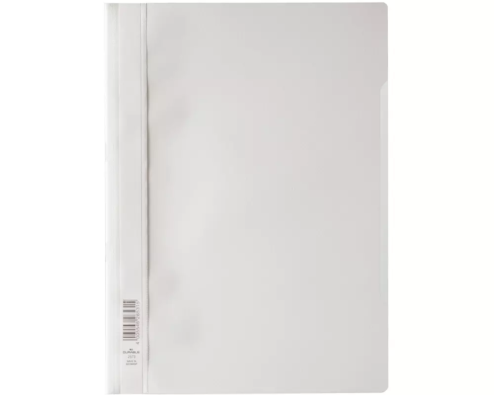 DURABLE Schnellhefter A4 Weiss, 50 Stück