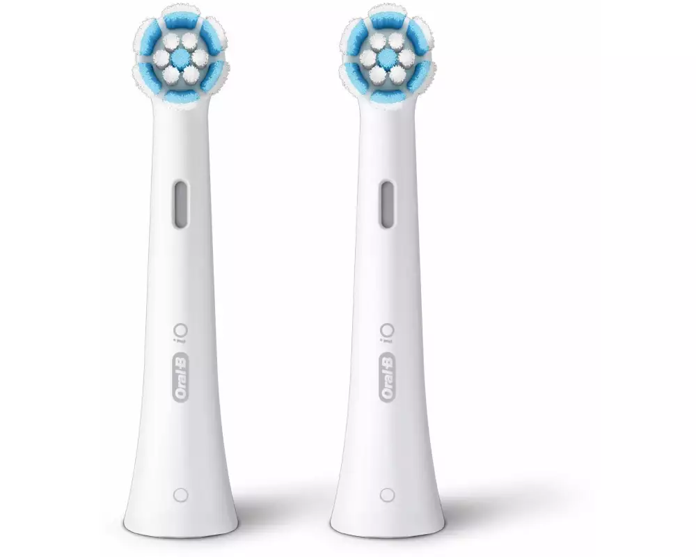 Oral-B Zahnbürstenkopf iO Sanfte Reinigung Weiss, 2 Stück