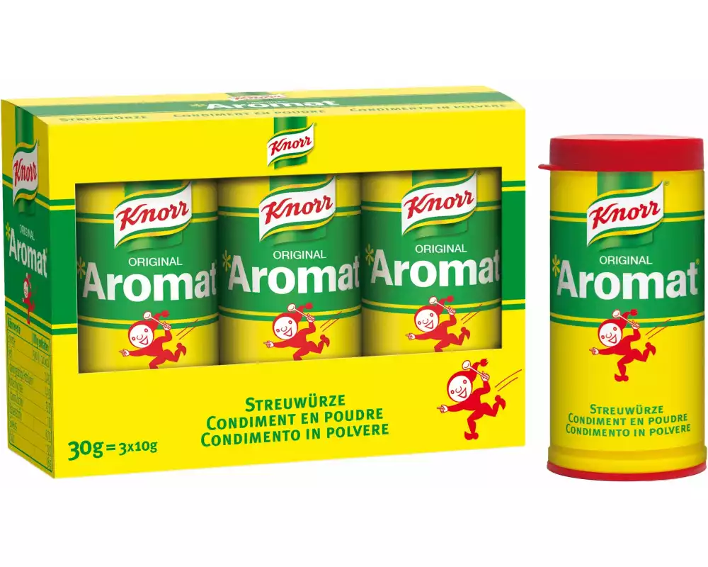 Knorr Gewürz Aromat Streuwürze 3 x 10 g Ministreuer