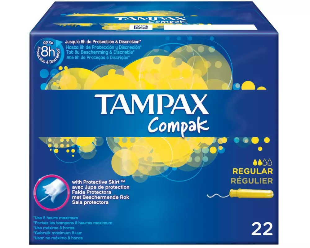 Tampax Tampons Compak Regular 22 Stück