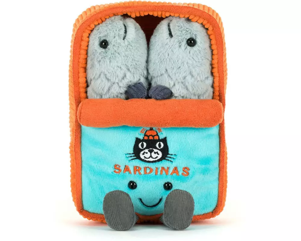 Jellycat Amusables Sardine Tin 15 cm