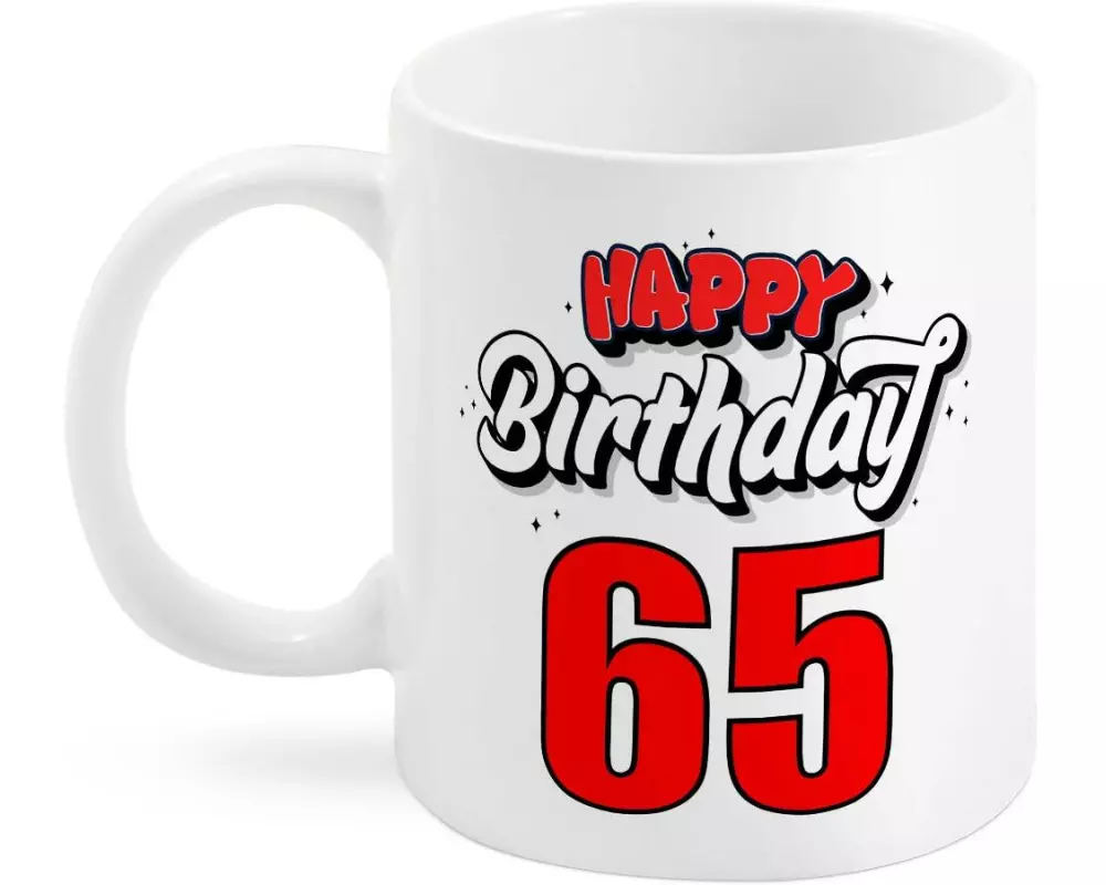 Trendcompany Tasse 65. Geburtstag