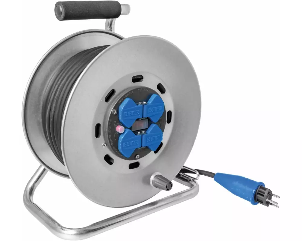 STEFFEN Kabelrolle STERO LOOP Gdv, 4x T13, 15 m