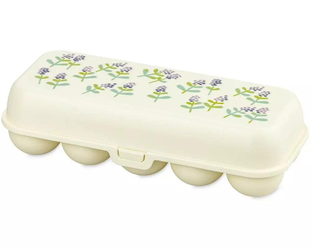 Koziol EGGS TO GO Bloomies blossom, für 10 Eier