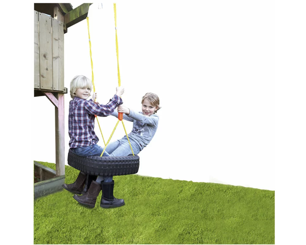 Eddy Toys Schaukelreifen 57x57x15cm schwarz