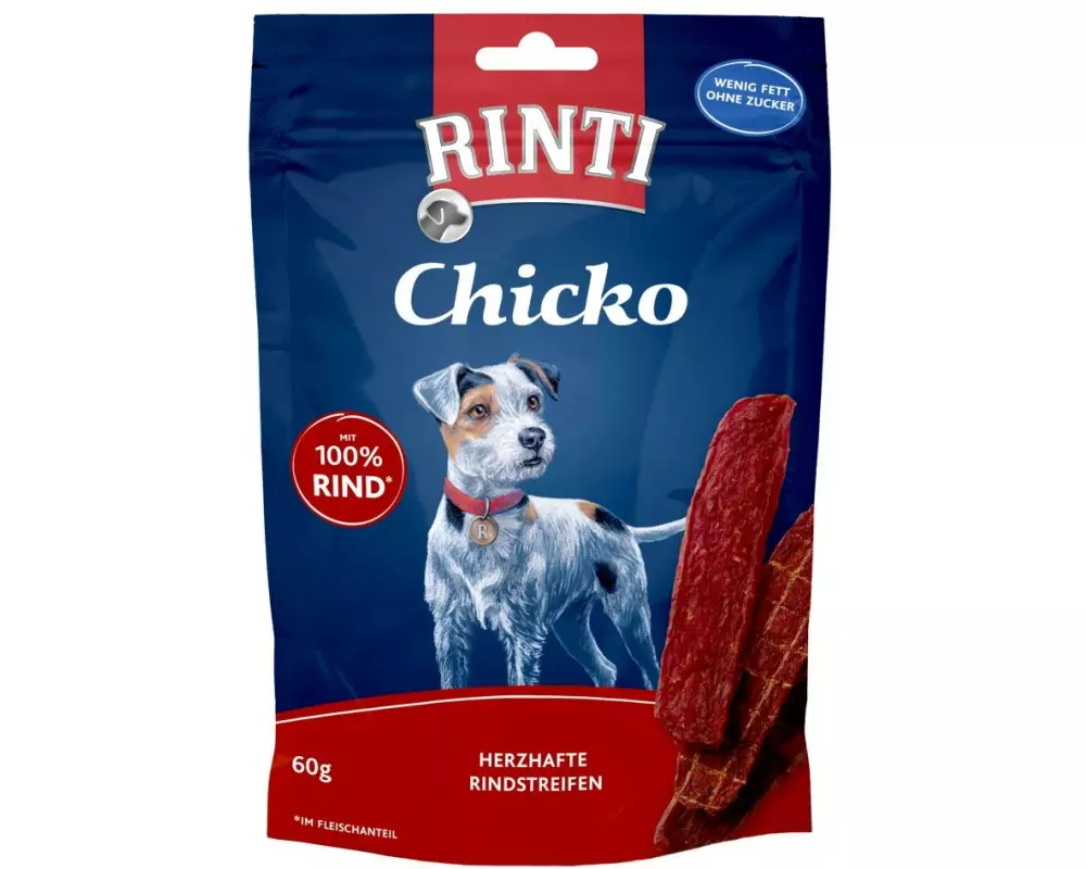 Rinti Leckerli Chicko Rind, 60 g