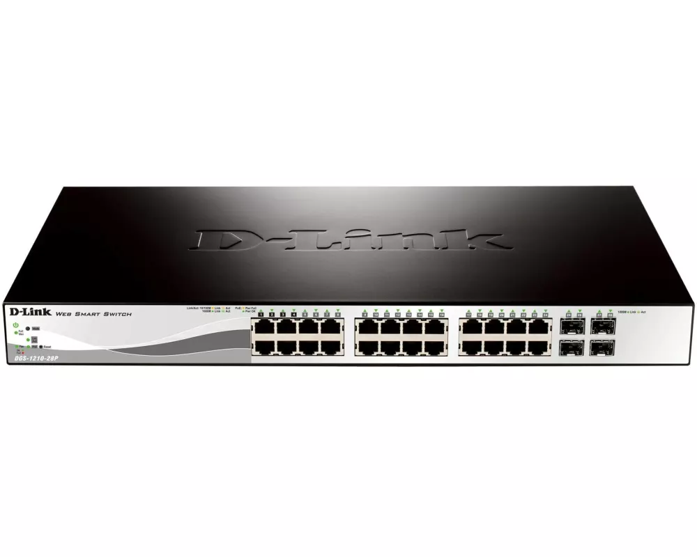 D-Link PoE Switch DGS-1210-28P 28 Port