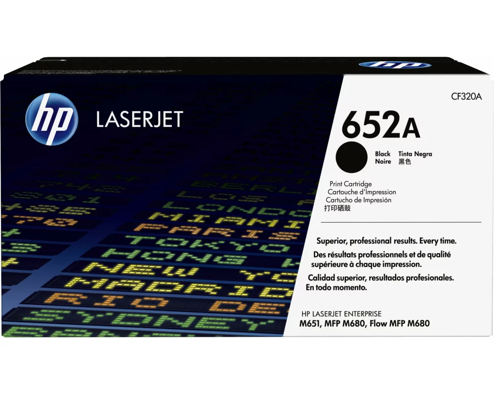 HP Toner Nr. 652A (CF320A) Black