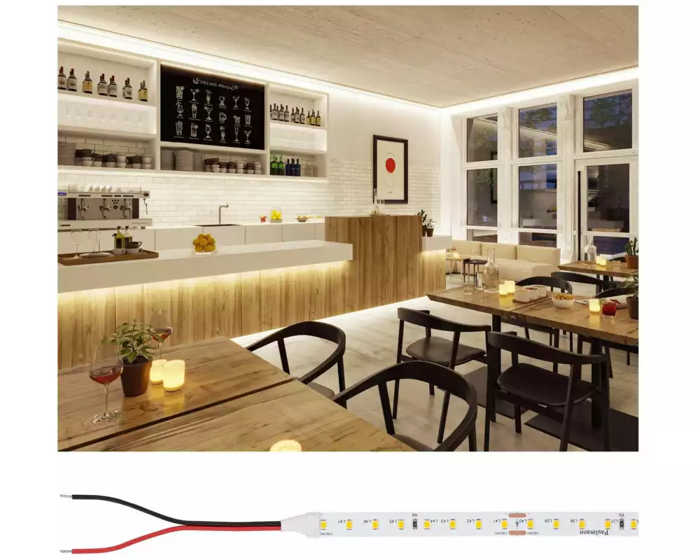 Paulmann Pro LED Strip Silver P75 827 10m 42W 700 lm/m 96LEDs/m 2700K