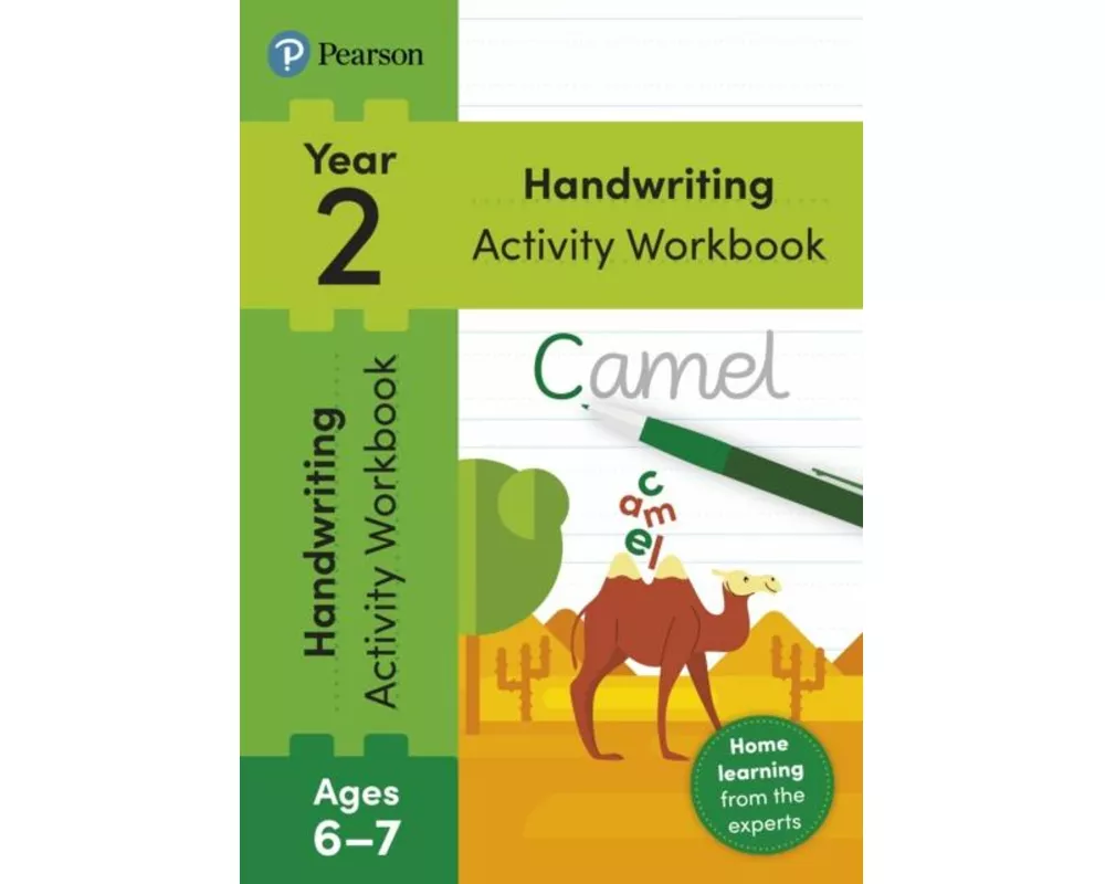Pearson Learn at Home Handwriting Activity Workbook Year 2