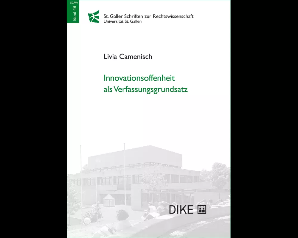 Innovationsoffenheit als Verfassungsgrundsatz