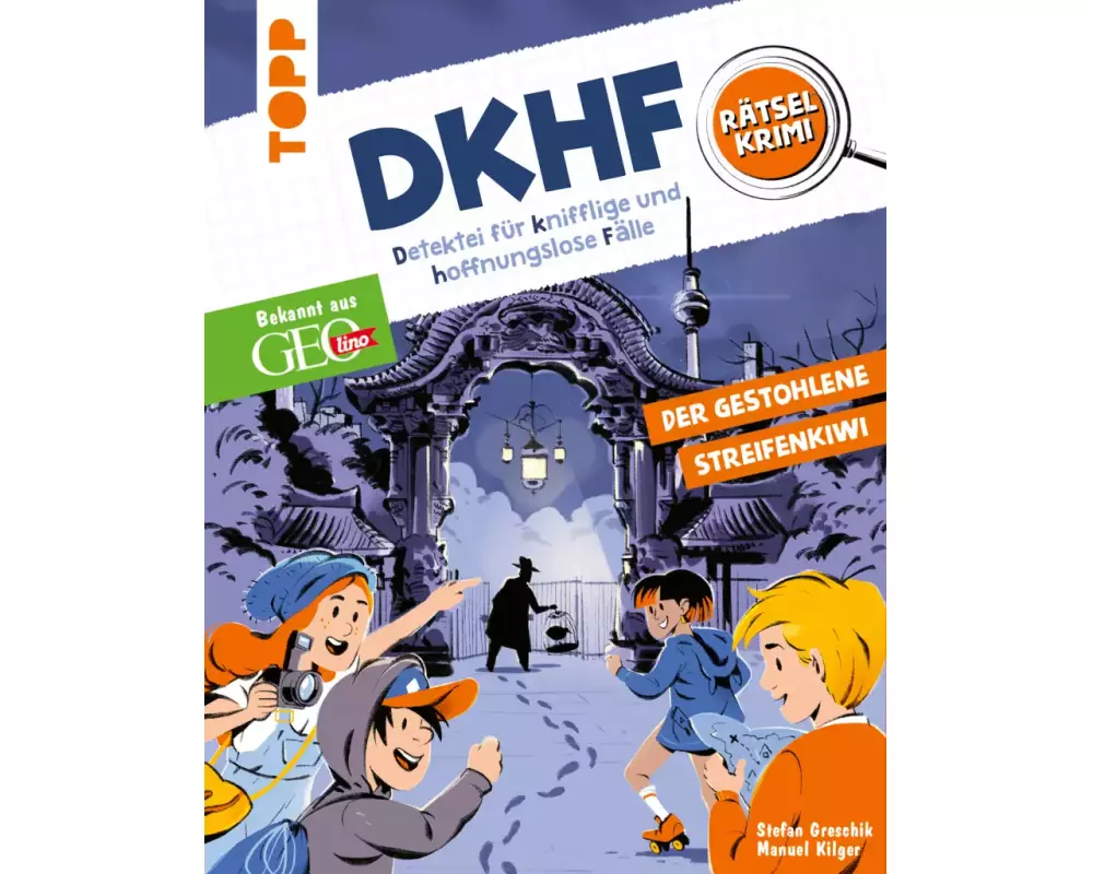 DKHF Rätselkrimi - Der gestohlene Streifenkiwi