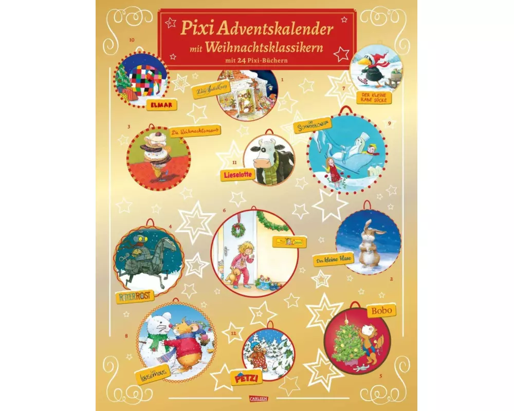 Pixi Adventskalender GOLD 2022