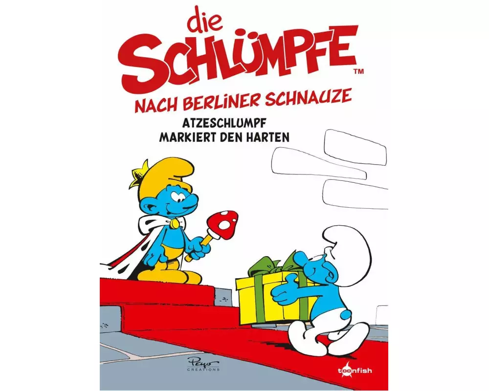 Die Schlümpfe nach Berliner Schnauze: Atzeschlumpf markiert den Harten