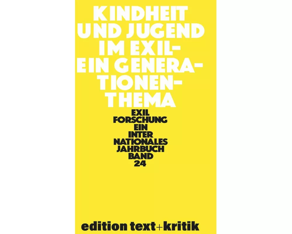 Kindheit und Jugend im Exil