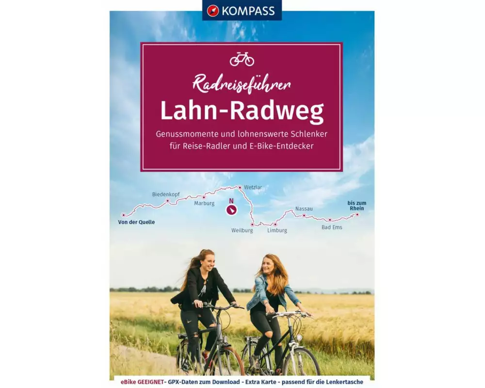 KOMPASS RadReiseFührer Lahnradweg