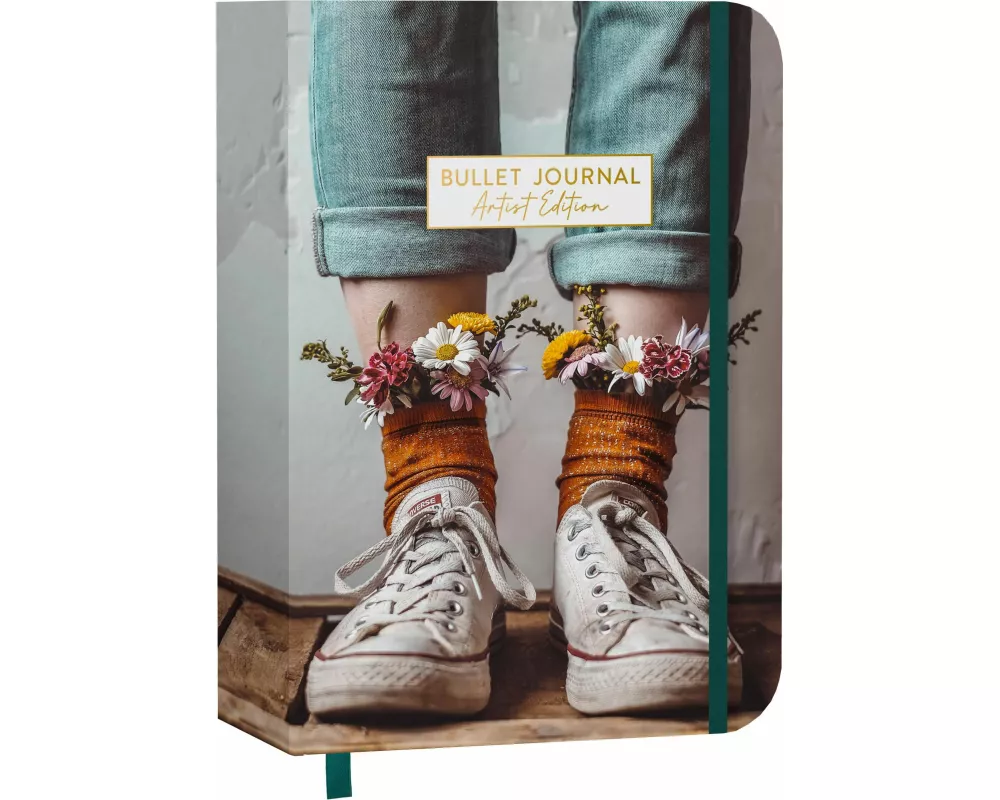 Pocket Bullet Journal Artist Edition "Bloomin' socks"