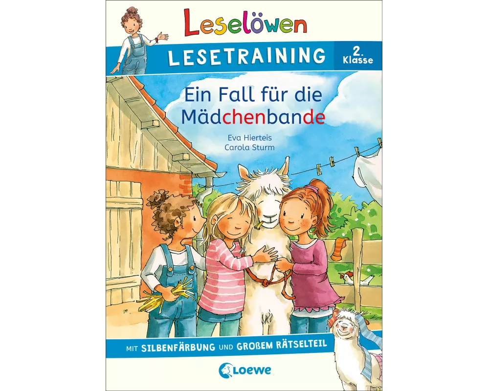 Leselöwen Lesetraining 2. Klasse - Ein Fall für die Mädchenbande