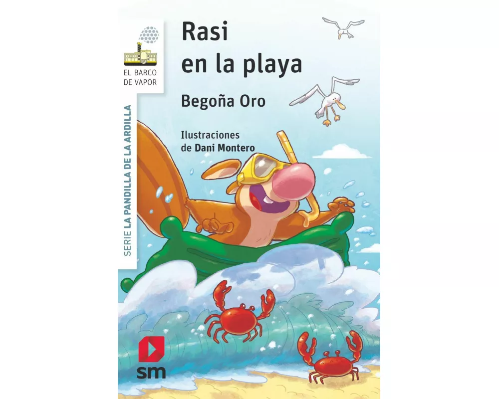 Rasi en la playa