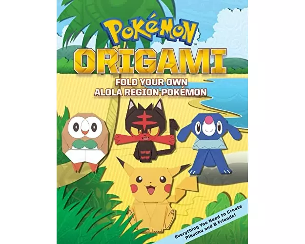 Fold Your Own Alola Region Pokemon