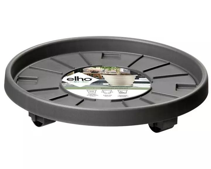Elho Rolleruntersetzer Universal Planttaxi 40 cm Schwarz