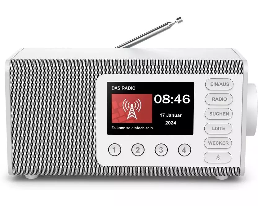 Hama Digitalradio DR1001 Weiss
